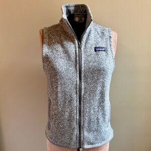 Patagonia Better Sweater Fleece Vest Women’s Small Gray Full-Zip - Size small